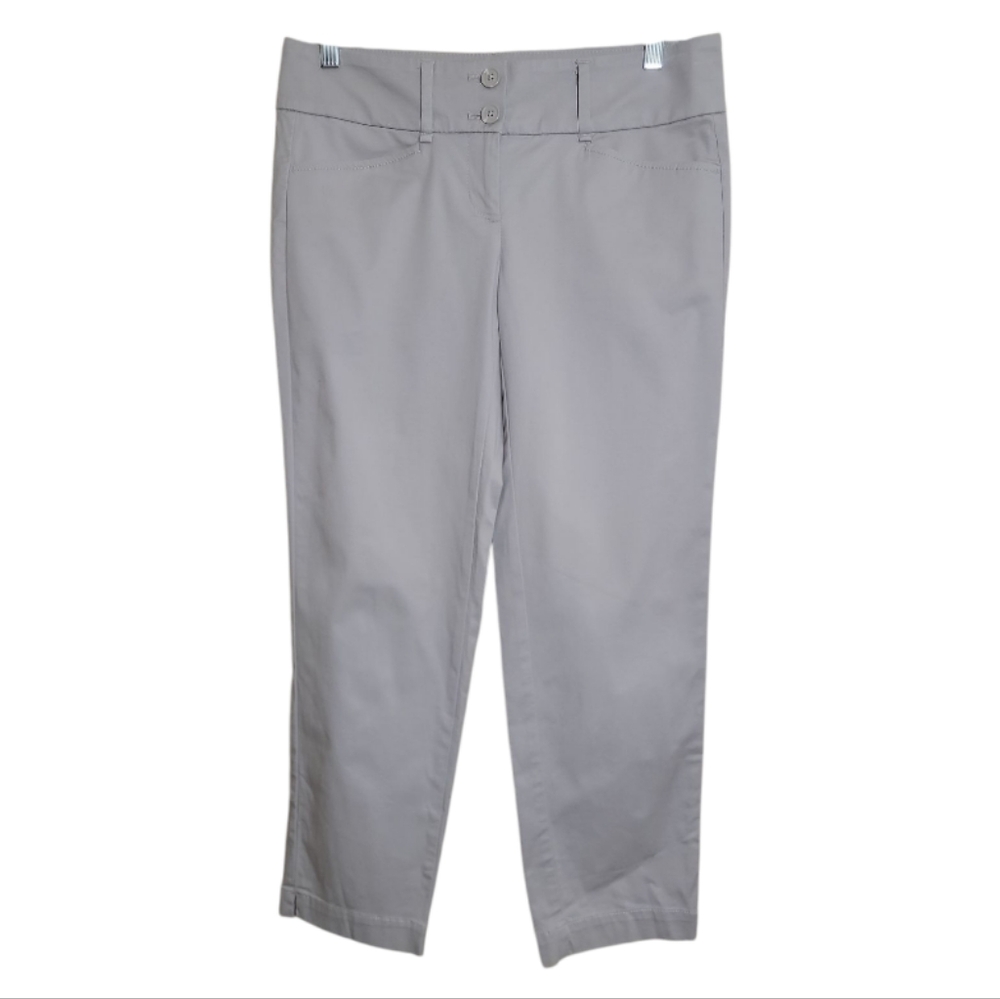 Loft Outlet original crop women's low rise khaki pants size 0